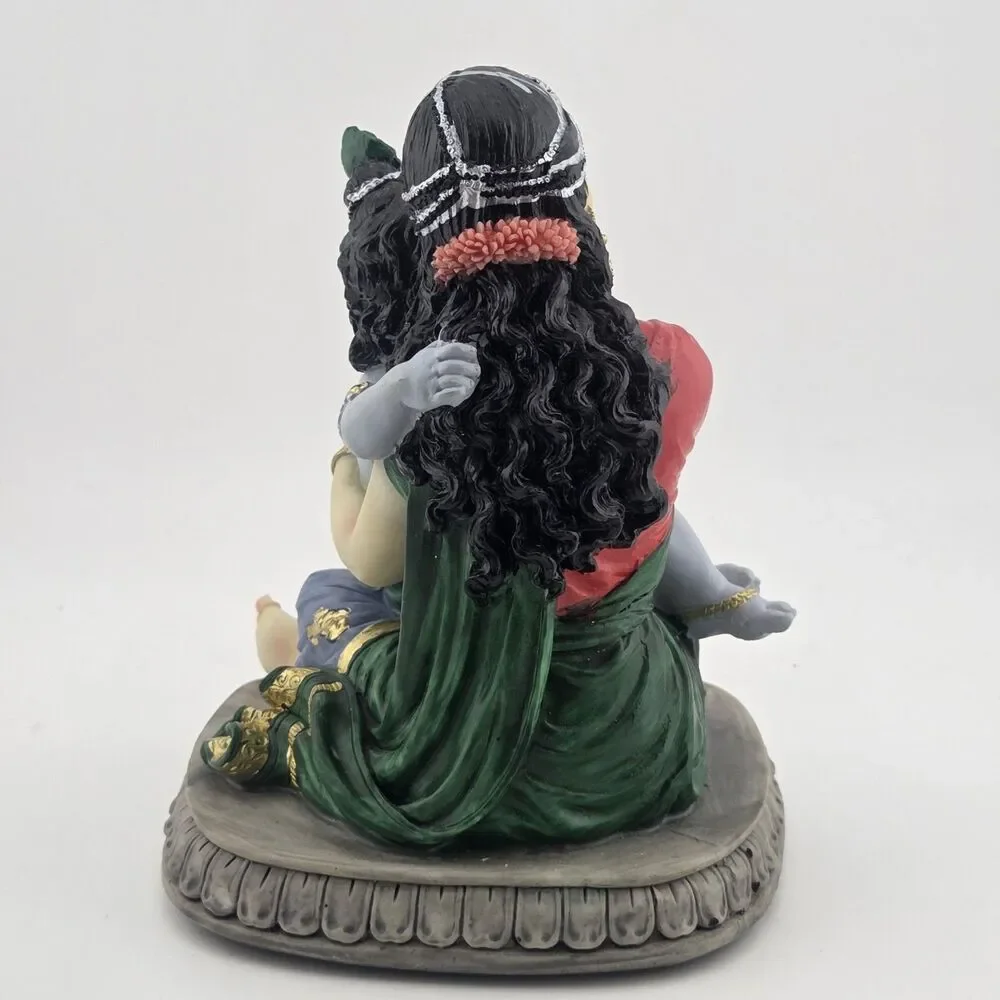 Maa Yashoda Krishna Murti Statue - Hindu God Lord Krishna Idol 5.7